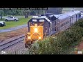 AUSTELL T-BONE SHUFFLE! FLYING AMTRAK! TAMORA STAPLE HURST CO-OP CAR! 2 CABOOSE, RAINIER RAIL ENG