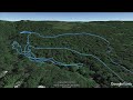 High Falls Conservation Area (Philmont, NY) - hike flyover