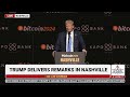 FULL SPEECH: President Trump Delivers Remarks at Bitcoin Conference in Nashville – 7/27/24