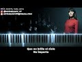 Aitana, Sebastián Yatra - Akureyri - piano karaoke instrumental cover