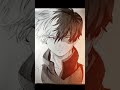 Draw and Sketch Shoto Todoroki || My Hero Academia #anime #art