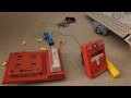 how to wire fire alarms using 9-volts