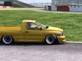 Check out this pickup truck drifting in car x drift racing.