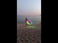 Hula Hooping at the Beach in le Lavandou