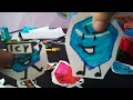 so I told you that i was going to make a bfb paper video so I did #bfdi #paper #toys