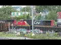 DIVERSE Urban Railroading in Montreal! Local Switching, Heavy Running on the Canadian National