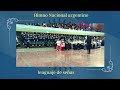 Himno nacional argentino, lenguaje de señas - Colegio Del Salvador 2024