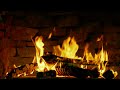 4K Crackling Fireplace & Burning Logs 🔥 Relaxing Fireplace (3 Hours) for Stress Relief, Sleep, Relax