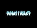 What I Want- Gregor McMurray Edit Audio