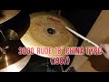 Paiste China Comparison (2002, 3000 and 3000 RUDE)