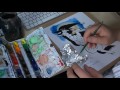 Let's Watercolour- Centaur Witch