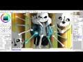 「sans」Undertale - SPEEDPAINT