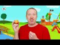 Steve and Maggie Monster Truck Troubles for Kids | Healthy Food Picnic for Steve | Wow English TV