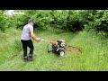 You can look at THIS forever! Haymaking with a small MOTORBLOCK !!!