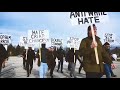 Anti-White Hate Crime Demonstrators