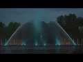 Fountain Light Show in Vinnytsia, Ukraine - 4K Relax Video with Music