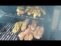 Charcoal grillin' 'n smoking. Walmart expert grill.