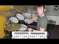 Famous and brilliant drum lick