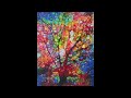 Colorful Tree Of Life Paint By Numbers (PBN)