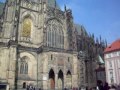 A Full on Shot of Just The Front of The St Vitus Church in Prague