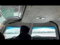 Hovercraft ride across the frozen Volga River