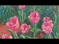 Waving Beauty by Award Winning Artist Kendall F. Kessler #shorts #tulip paintings #colorfulart #art