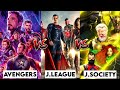 Avengers Vs Justice League Vs Justice Society | In Hindi | SUPERHERO STUD10S