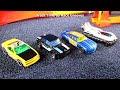 Track Time! Elevator Action! Head-To-Head Hot Wheels Cars Racing using Lift & Launch  16J