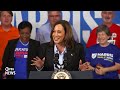 WATCH LIVE: Harris speaks with union members at Labor Day campaign event in Detroit