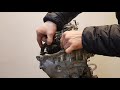 Mazda Skyactiv 2.2 D Engine, Exhaust Camshaft removal installation.