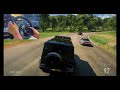 Mercedes G Class + Jeep Wrangler | 4k Graphic | Forza Horizon 5 | Logitech G923 Gameplay