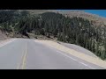 Motorcycle travel up Pikes Peak 2019