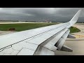 American Airlines Boeing 737-800 CLOUDY Takeoff Chicago O'Hare International Airport