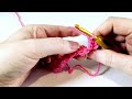 How to Crochet the Blanket Stitch: EASY Crochet Tutorial