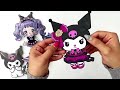 Blind Bag Paper Sanrio Kuromi💜🫠Kuromi ASMR Unboxing | Sanrio Kuromi | Puffy paper :) | paper playing