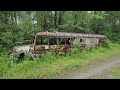 Abandoned Bus Deep In The Woods Full Video