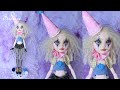 Pippa the sad Circus Clown Circus Doll Repaint