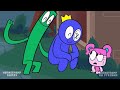 РАДУЖНЫЕ ДРУЗЬЯ - ДВА ИГРОКА?! | DOORS/ Rainbow Friends Анимации на русском