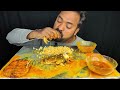 HUGE SPICY BIG FISH CURRY, BIG FISH HEAD CURRY, SPINACH, FISH GRAVY, RICE MUKBANG ASMR EATING SHOW |