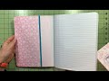 Project Share - Altered Composition Books with Hard-to-Use Paper