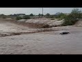Monster Flash Flood Waterfall Phoenix Arizona 07-23-21