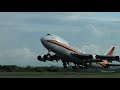 (archive footage 2008) Kalitta Air Boeing 747-100 Queen of the Skies