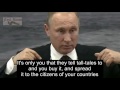 Putin warns of nuclear war