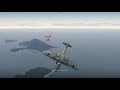 War Thunder - P47 M vs 109 k4