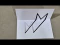 3d drawing easy on paper how to draw 3d