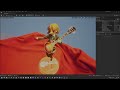 Edited 3D Gaussian Splatting PLY imported into Unreal Engine (of a Yui from K-On figurine, why not)