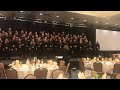 2019 Seattle-King County Prayer Breakfast rehearsal Northwest Choralons