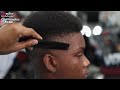 *FULL LENGTH 30min* HAIRCUT TUTORIAL: MID FADE HIGH TOP