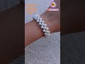#shorts Simple and easy for beginners. pearl bracelet making. beads jewelry making easy