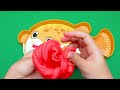 Satisfying ASMR | How to Make Rainbow Heart Bathtub by Mixing SLIME in PAW Patrol CLAY Coloring